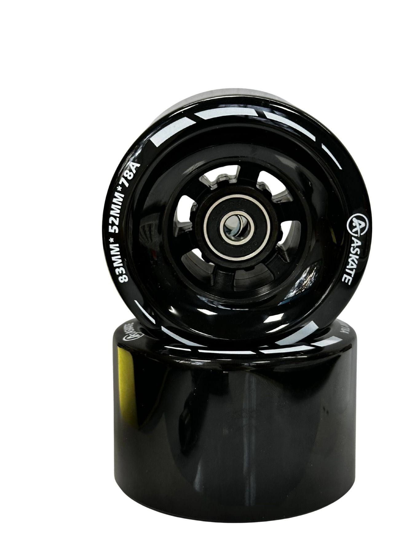 A pair of front wheels